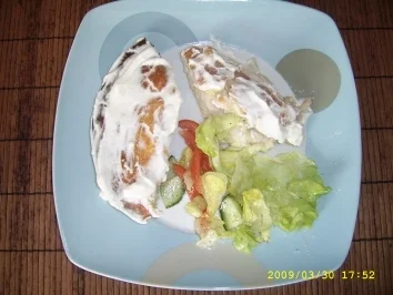 Hähnchen in Teig gebacken - Rezept