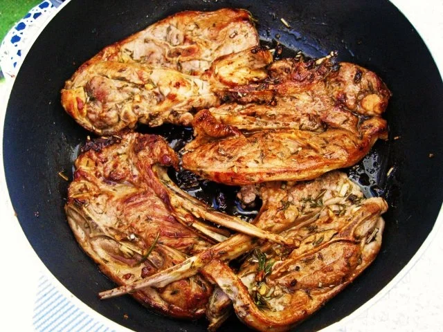 Lammkoteletts - mal ohne Knoblauch... - Rezept