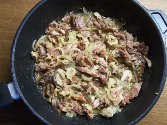 Mein Zwiebelgeschnetzeltes - Rezept