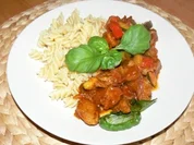 scharfes Putengulasch "italiano" - Rezept
