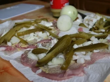 Rezept: Rouladen vom Schwein Rouladen vom Schwein - Rezept