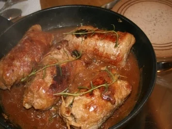Rezept: Rouladen vom Schwein Rouladen vom Schwein - Rezept