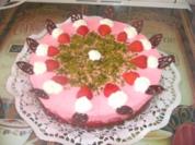 TORTE: ERDBEER-QUARK-TORTE - Rezept