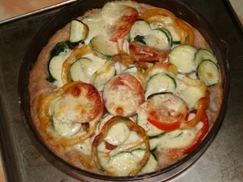 Gemüse Kuchen - Rezept