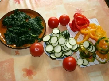 Gemüse Kuchen - Rezept