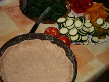 Gemüse Kuchen - Rezept