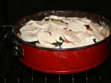 Gemüse Kuchen - Rezept