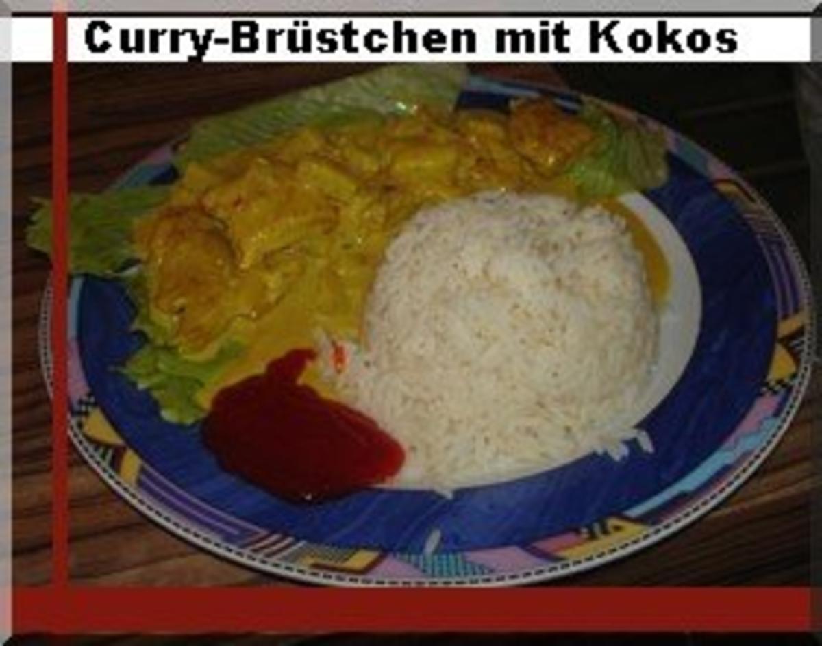 Curry-Brüstchen mit Kokos und Ananas - Rezept - Bild Nr. 2