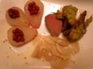 Rehfilet mit Kräuterkruste an Babybirnen gefüllt mit Preiselbeeren - Rezept