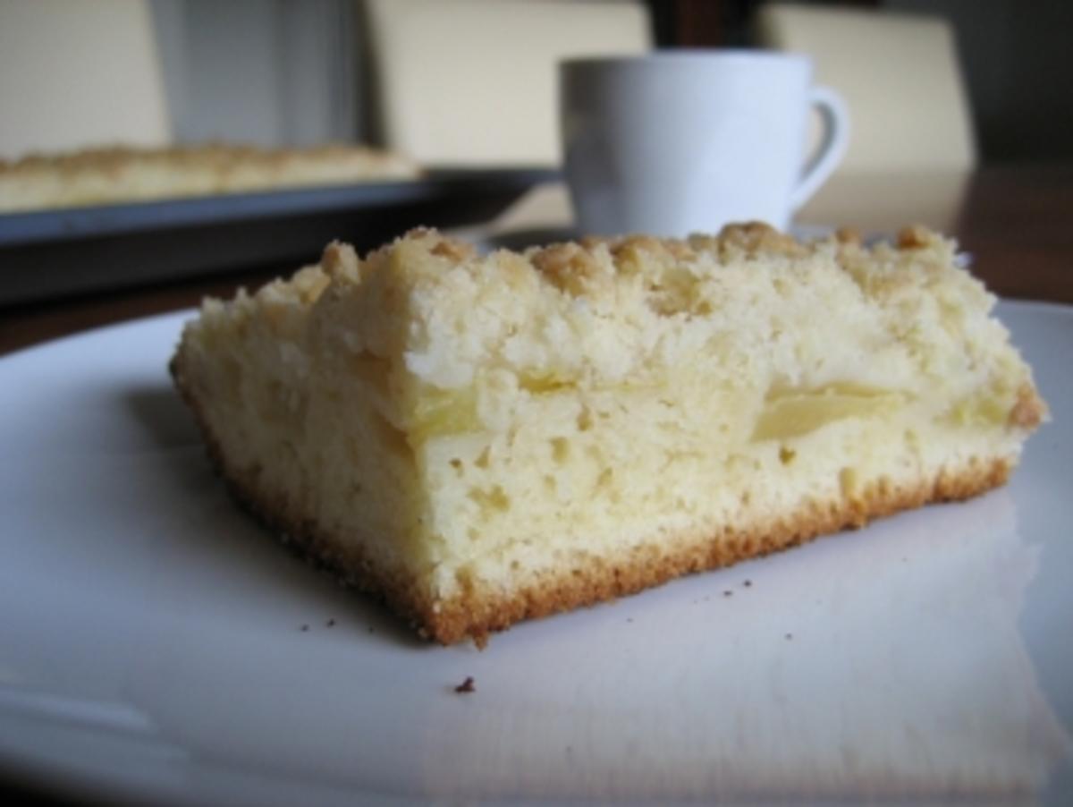 Bilder für Obst-Streuselkuchen - Rezept