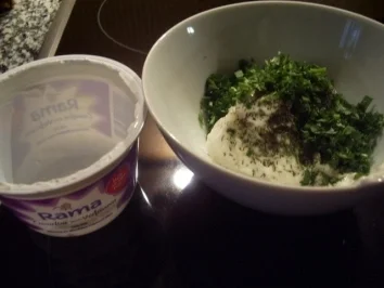 Crepe mit Lachskräuterfüllung - Rezept