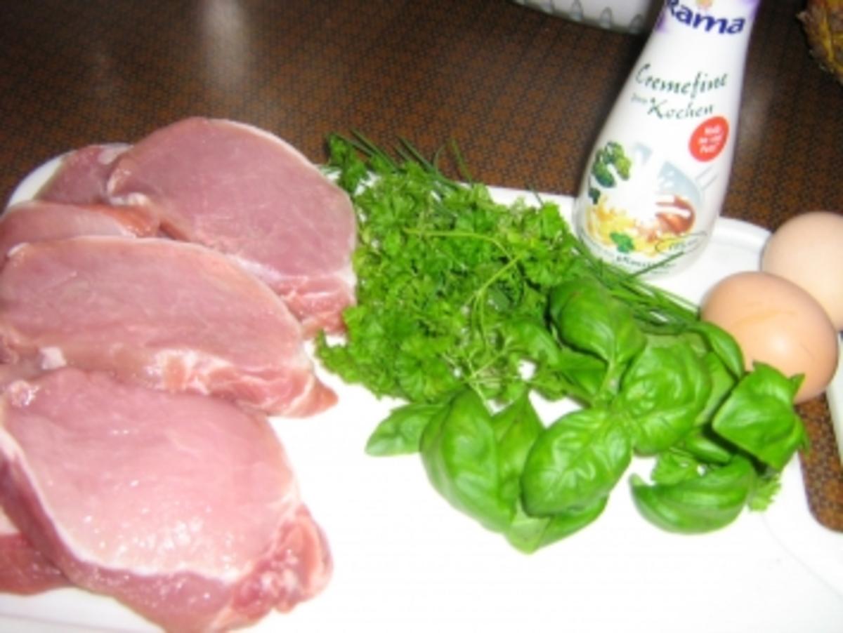 Schweinerückensteak mit Kräuterkruste - Rezept - Bild Nr. 2