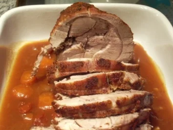 Putenrollbraten im Bratenschlauch - Rezept