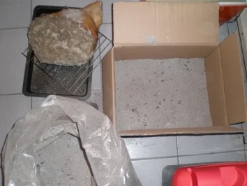 1. Langzeitprojekt Schweinekeule in der Asche gereift - Rezept - Bild Nr. 2