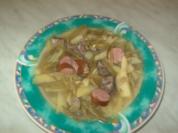Fitschbonnezupp ~ Schnittbohnensuppe - Rezept