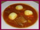 Gulaschsuppe mit Knödeleinlage - Rezept