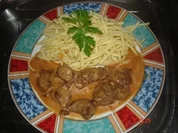 Rindslebergeschnetzeltes - Rezept