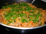 Weißkohl-Hackfleisch-Pfanne - Rezept