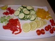 Forelle im feurigen Gemüsebett... - Rezept