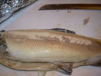 Rezept: Forelle im feurigen Gemüsebett... Forelle im feurigen Gemüsebett... - Rezept