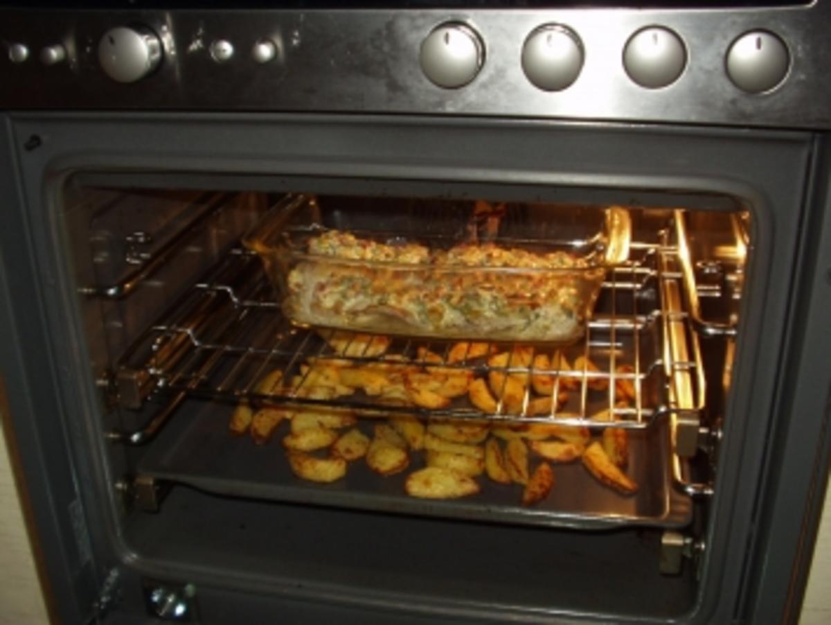 Ollis Hähnchenfilets mit Ofenkartoffeln - Rezept