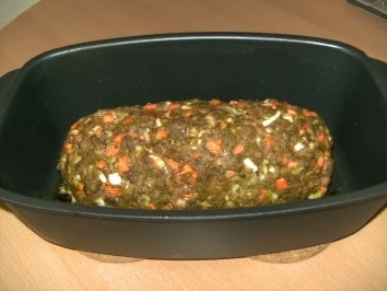 Würziger Hackbraten - Rezept