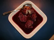 Blaubeersuppe mit Mehlklößen - Rezept