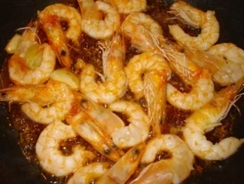 Rezept: Spaghetti ai gamberi Bild Nr. 4 Spaghetti ai gamberi - Rezept - Bild Nr. 4