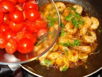 Rezept: Spaghetti ai gamberi Bild Nr. 5 Spaghetti ai gamberi - Rezept - Bild Nr. 5