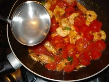 Rezept: Spaghetti ai gamberi Bild Nr. 6 Spaghetti ai gamberi - Rezept - Bild Nr. 6