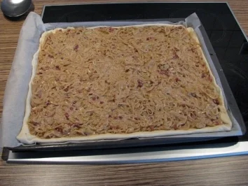 Rezept: "KUCHEN" Zwiebelkuchen a la Silke "KUCHEN" Zwiebelkuchen a la Silke - Rezept