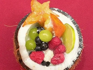 Safari-Eis mit Fruchtbowle - Rezept