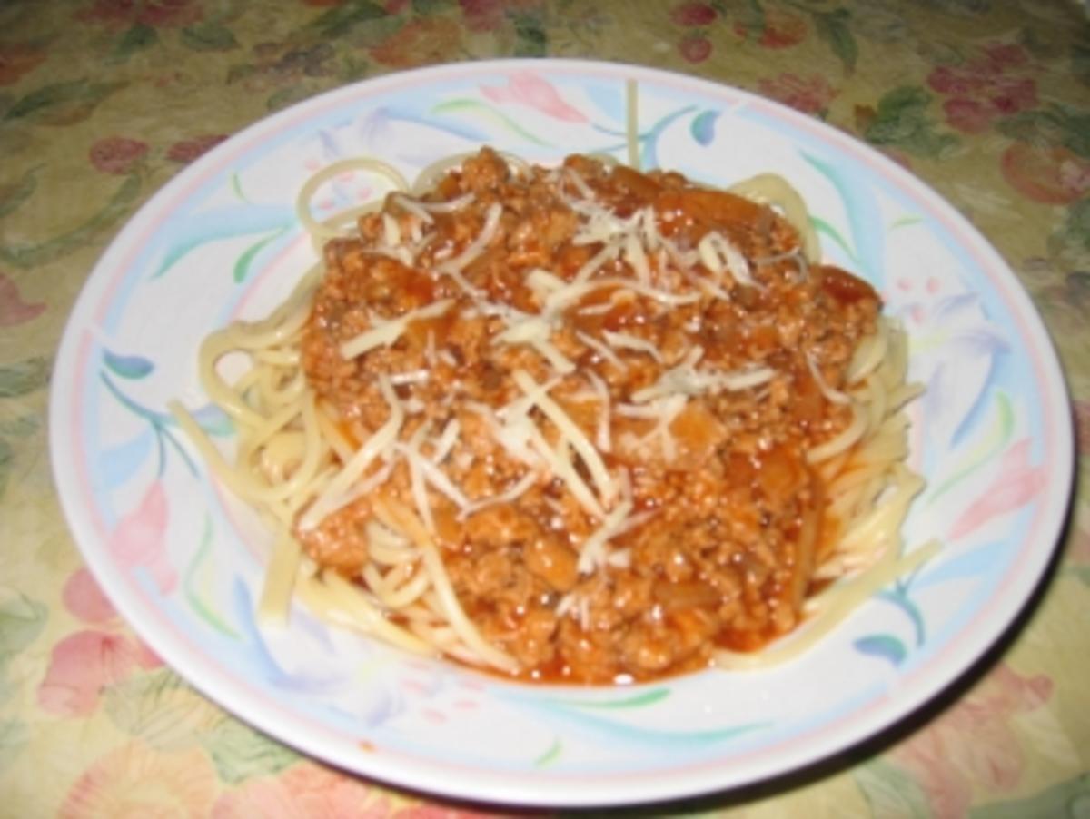 Spaghetti mit Bolognese à la Chef - Rezept