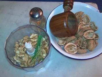 Rezept: Walnuss auf's Brot Walnuss auf's Brot - Rezept