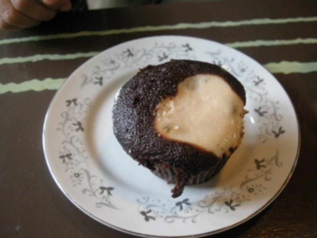 Allerbeste Double Chocolate Cheese Muffins♥ - Rezept