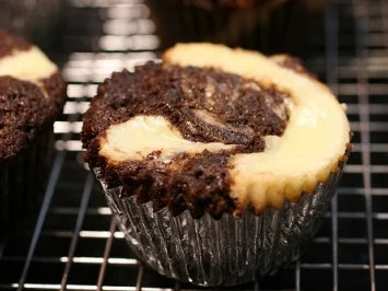 Allerbeste Double Chocolate Cheese Muffins♥ - Rezept
