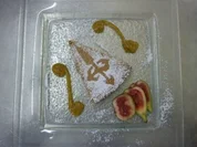 Tarta de Santiago mit Feigenjus - Rezept