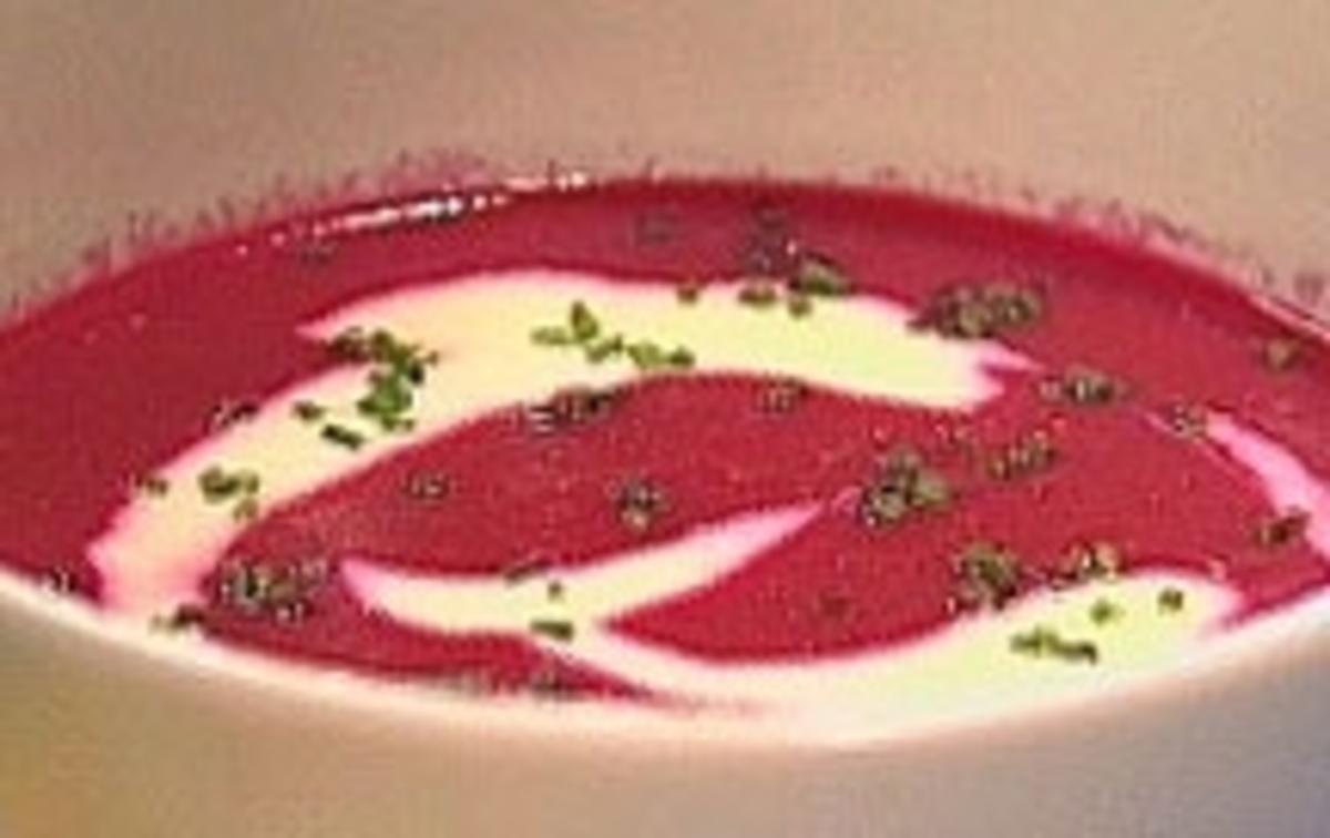 Rote-Bete-Suppe - Rezept