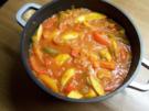 Kartoffelgulasch mit Sauerkraut - Rezept