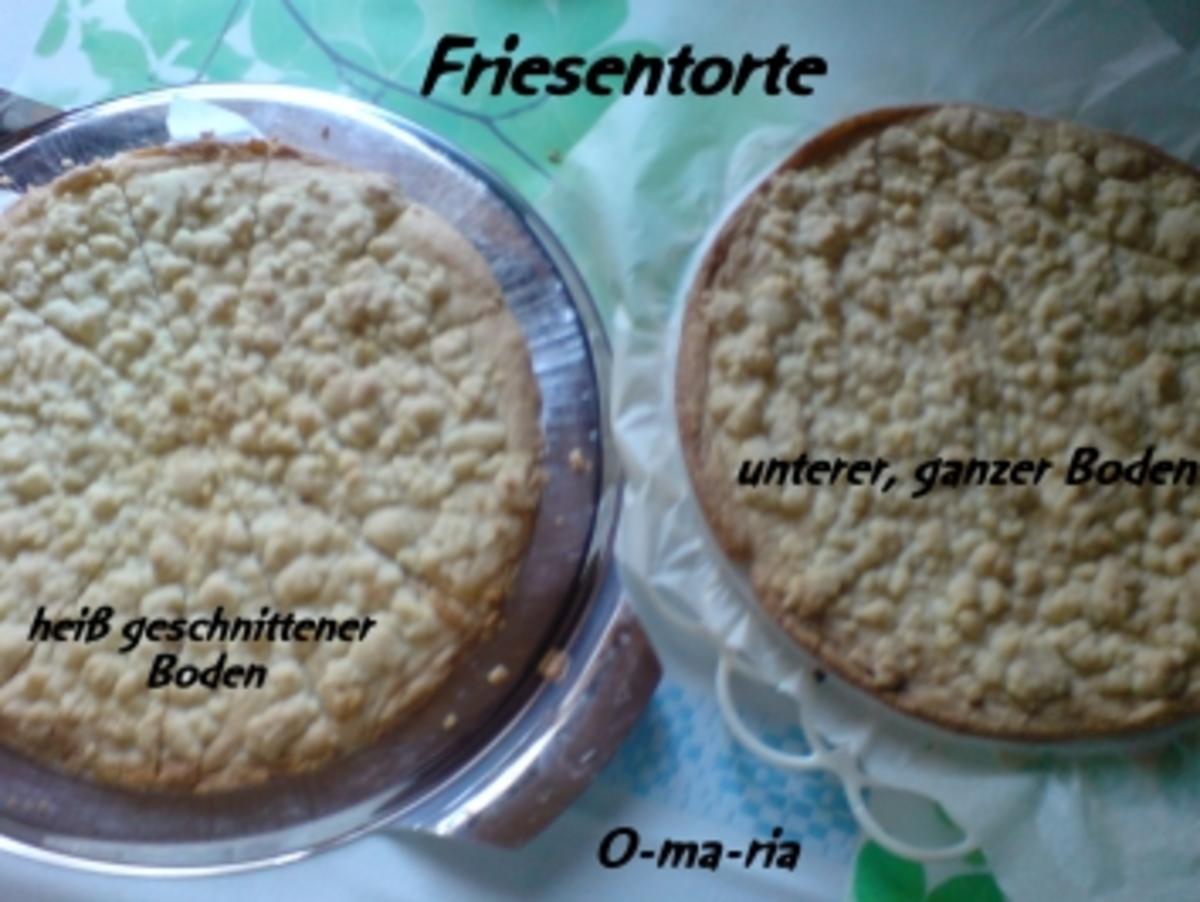 Kuchen  Friesentorte mit Pflaumenmus und Sahne - Rezept - Bild Nr. 4