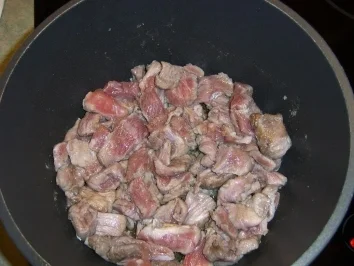 Filet mit Paprika und Zwiebeln - Rezept