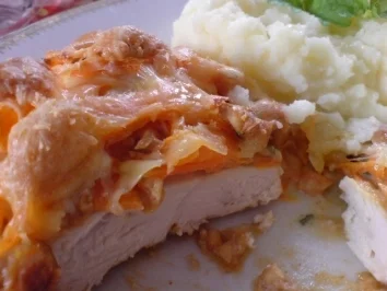 Überbackene Putenschnitzel - Rezept