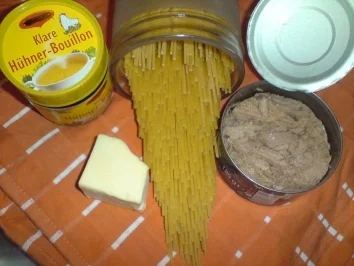Rezept: Thunfischnudeln Thunfischnudeln - Rezept