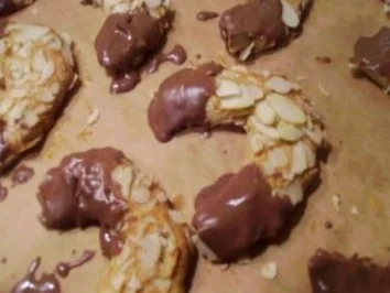 Mandel-Marzipan-Hörnle - Rezept