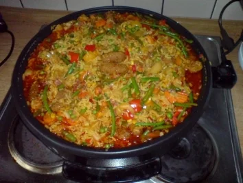 Juguslawische-Pfanne - Rezept