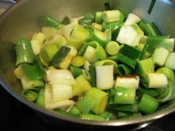 Porreegemüse - Rezept