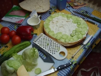 Fladenbrot zum Schlemmen - kalt - Rezept