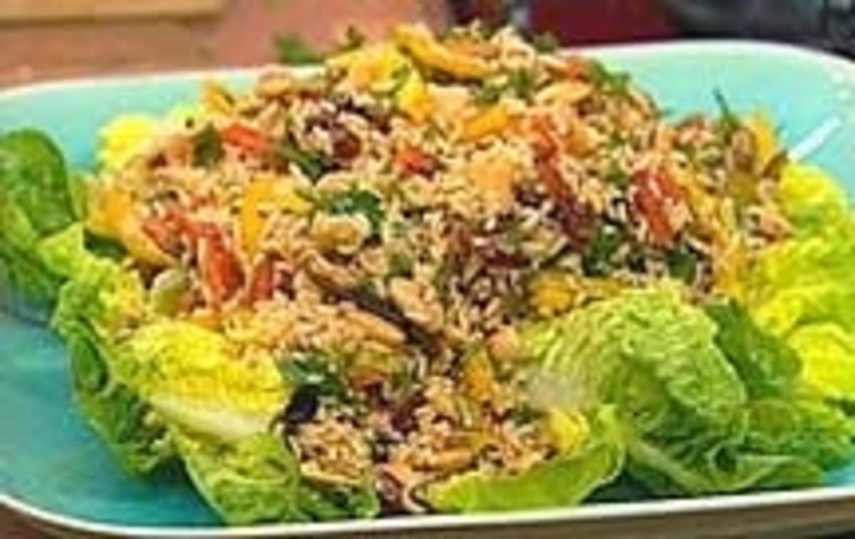 Orientalischer Reissalat - Rezept