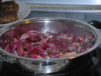 Cipolle al balsamico, Zwiebeln in Balsamico - Rezept - Bild Nr. 3