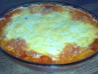 Lasagne mit Hähnchen und Spinat - Rezept